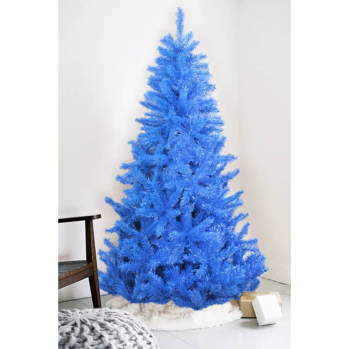 Perfect Holiday - Wholesale Artificial Christmas Tree - 6' Norway Pine Tree for Halloween and Christmas -OR,RD,BL,PK3