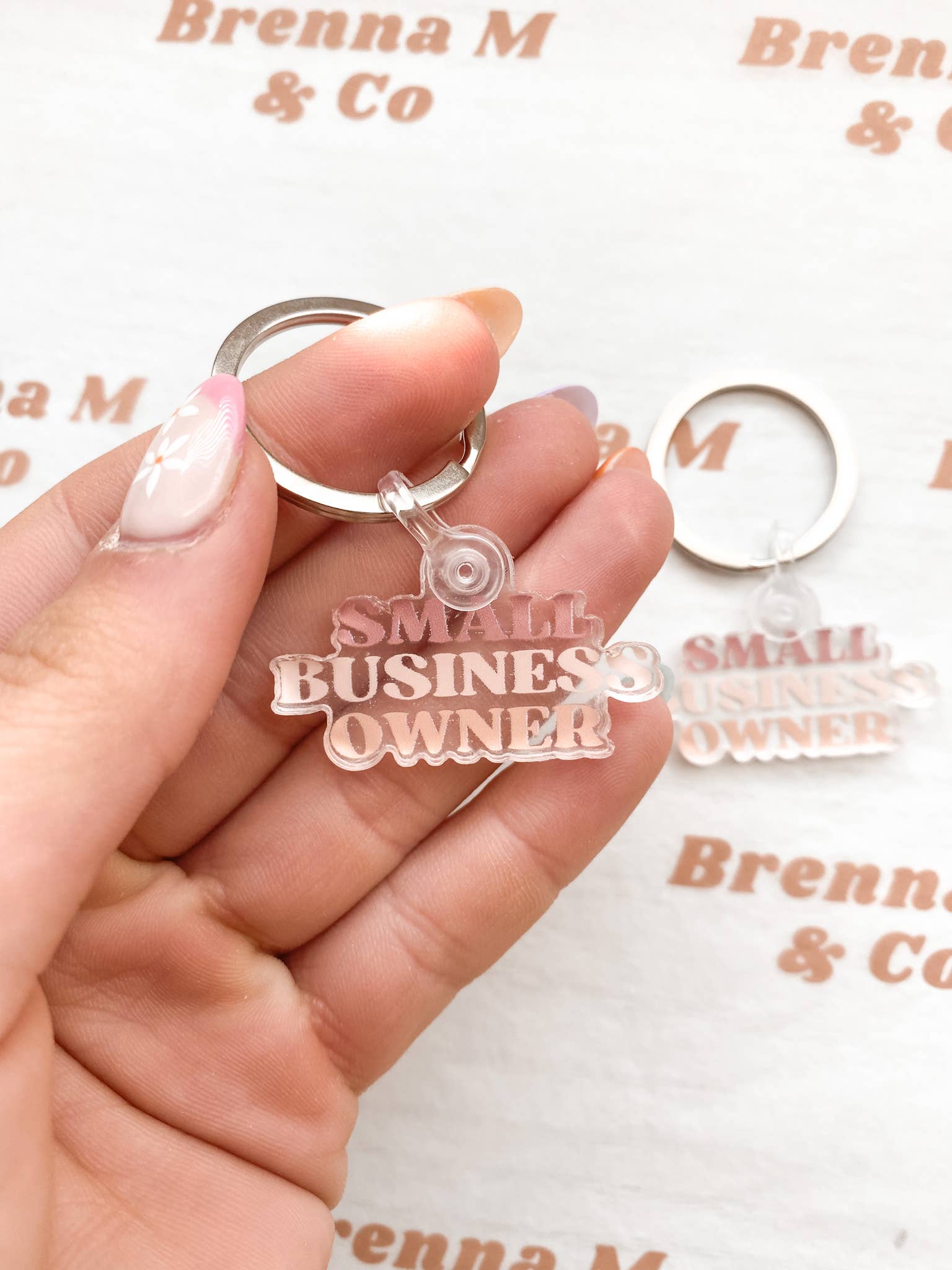 Mini Small Business Owner Keychains