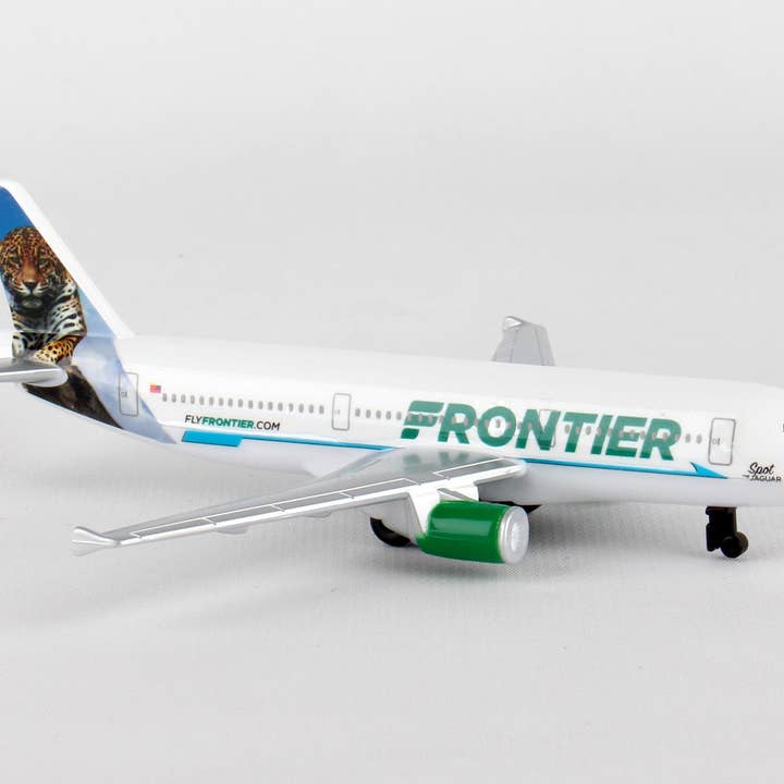 Daron Worldwide Trading - Vendita all'ingrosso Aereo giocattolo - Bambini - Aereo singolo Frontier Airlines RT7594-1 di Daron Toys1