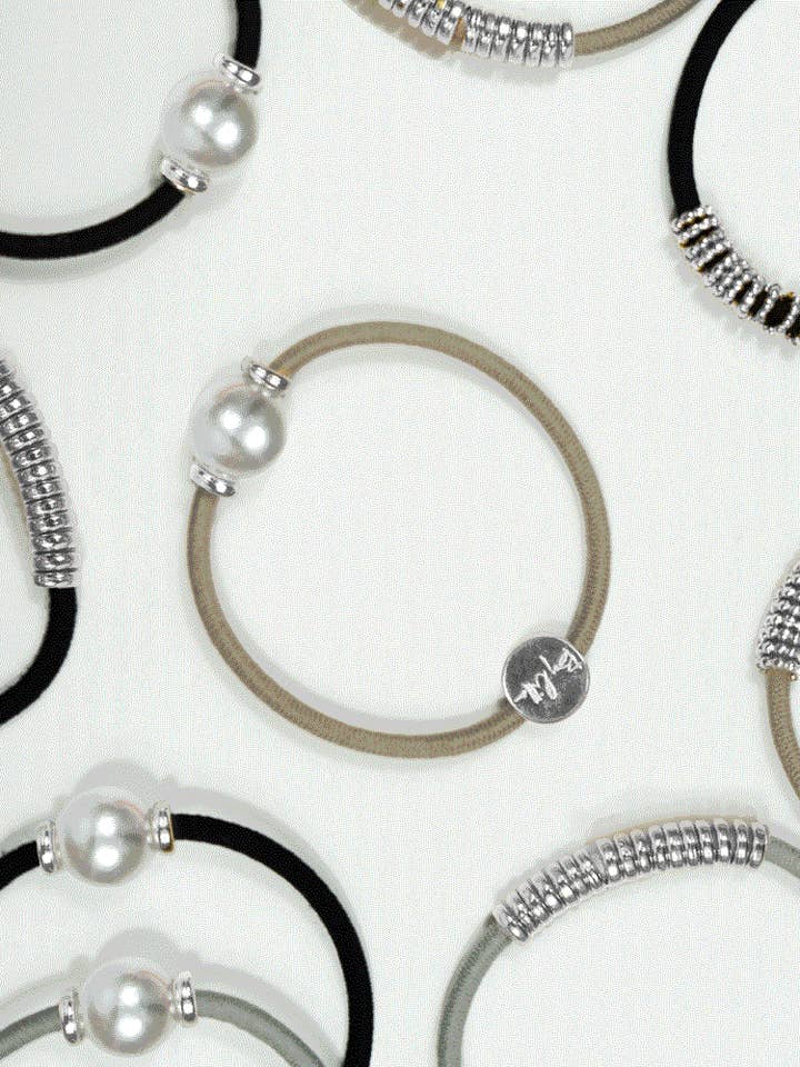 ASSORTED FALL WINTER MIX & MATCH - Bracelet/ Hairties 24 pcs - SHADE for wholesale by By Lilla