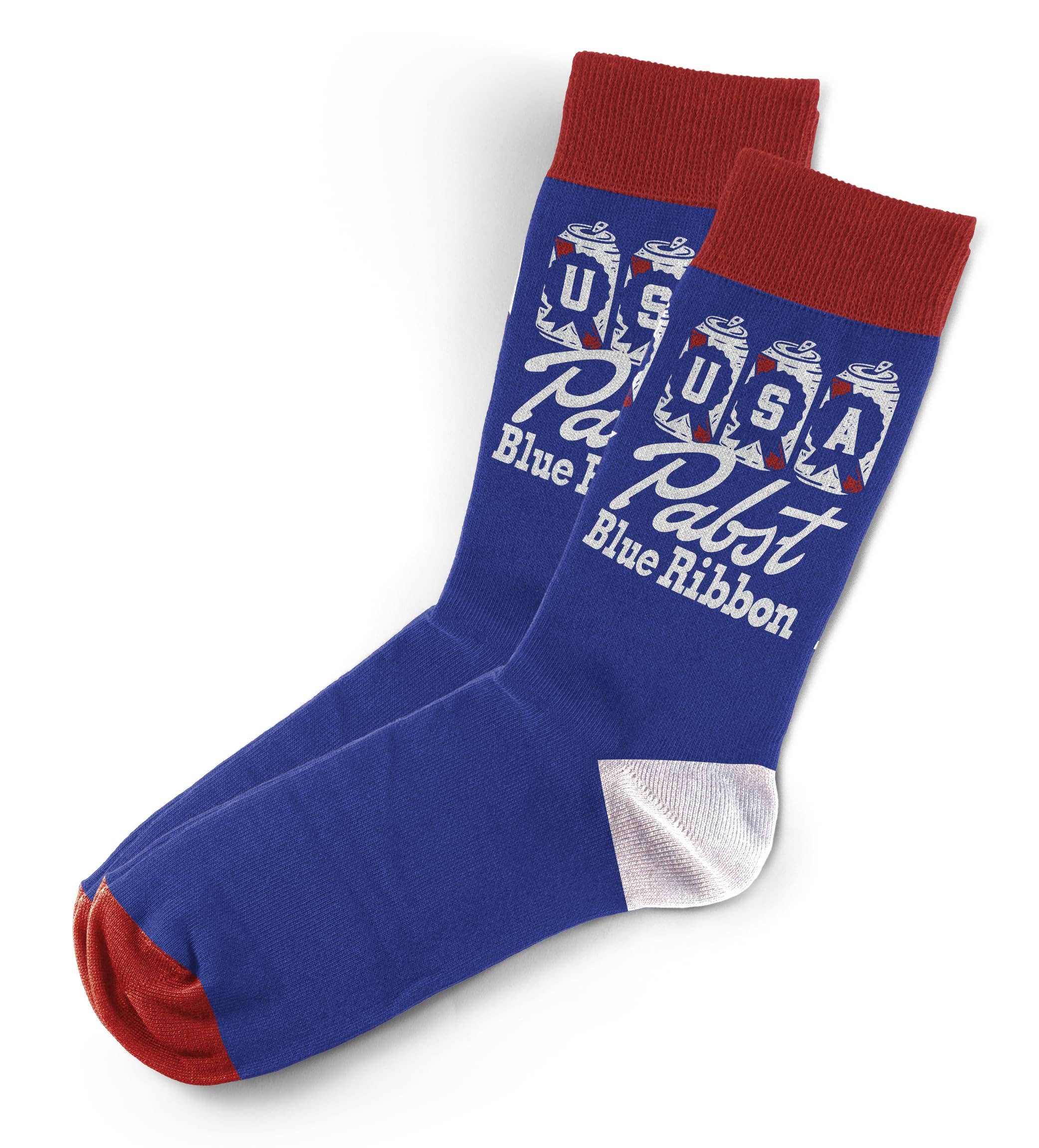 Smithco Distributing – wholesale Sock slippers – Unisex – PBR Socks - Novelty Socks, Beer Drinking Socks19