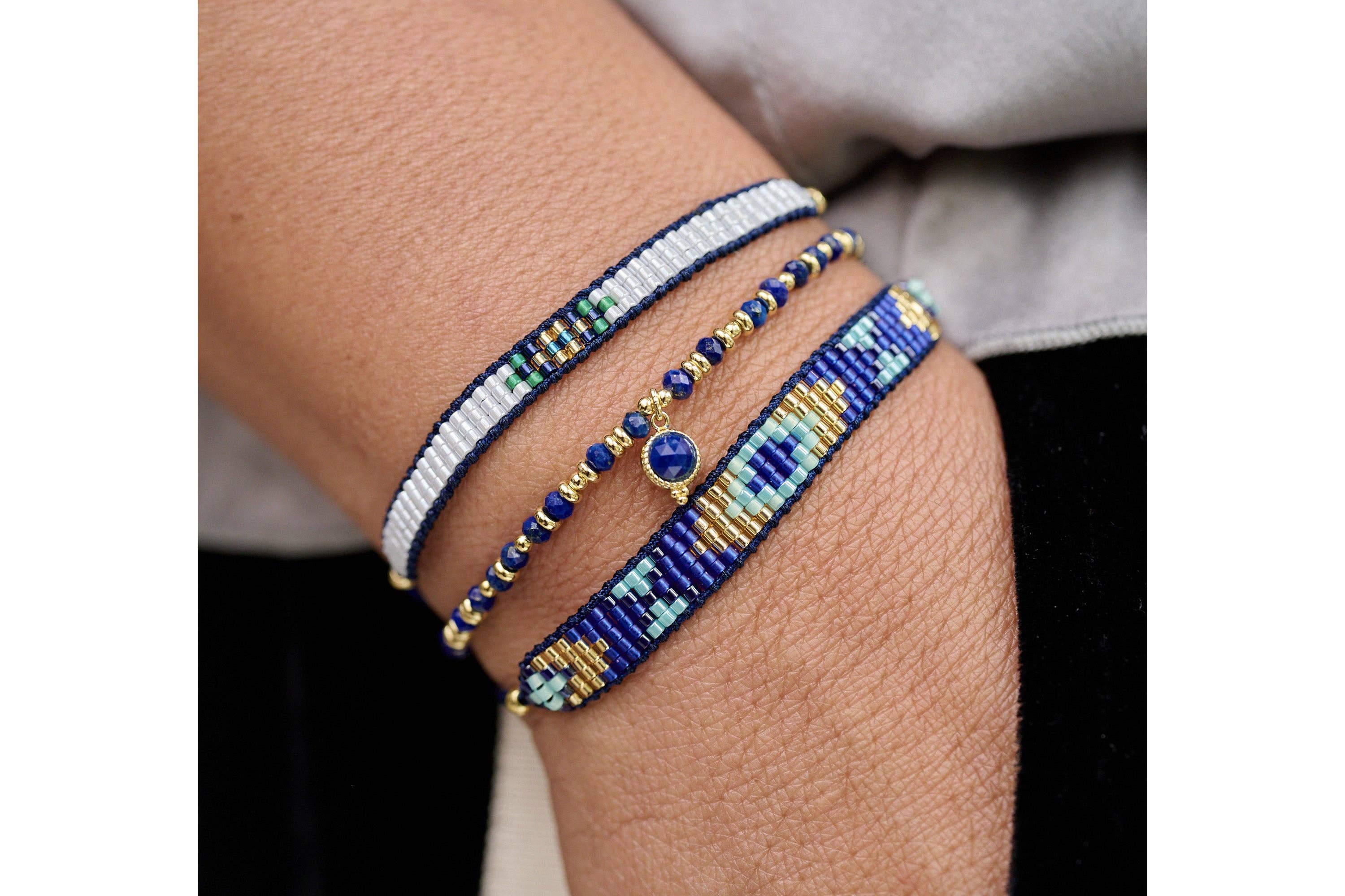 Boho Betty – wholesale Beaded bracelet – Jump White Friendship Beaded Bracelet1