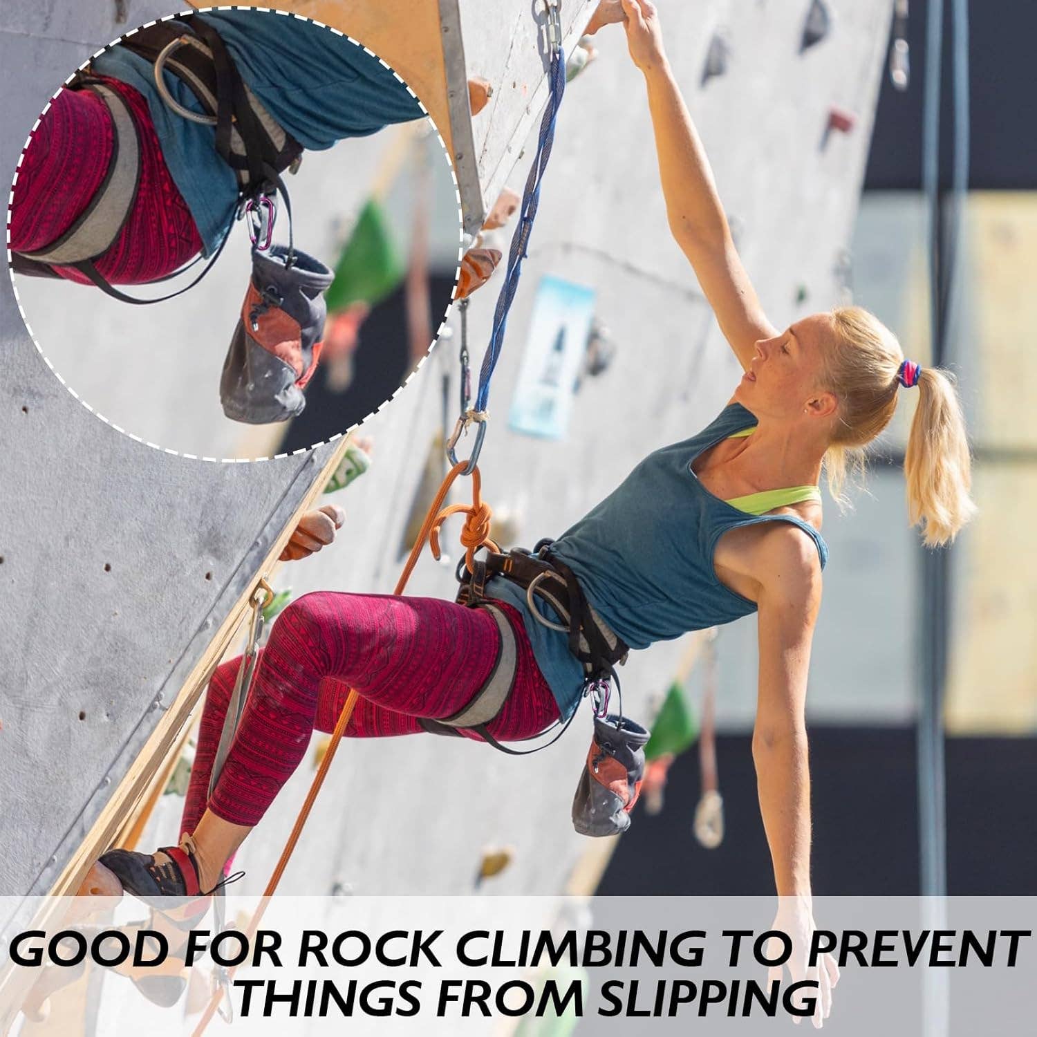 Crover - Wholesale Keychain - Unisex - Multicolor Aluminum D-Ring Carabiner Keychain Clip (2" & 3")6