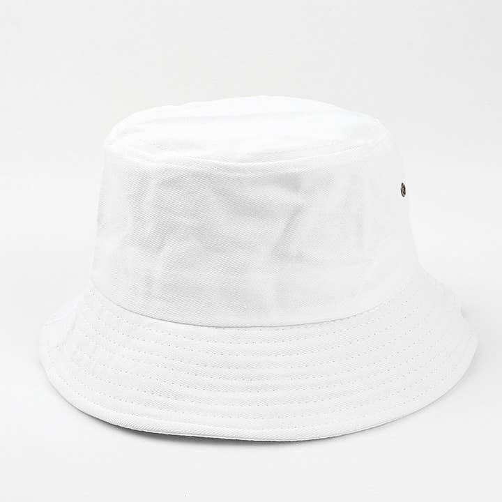 NINEXIS - Wholesale Bucket Hat - Women's - CWAH1510_SOLID COLOR WASH VINTAGE COTTON BUCKET HAT1