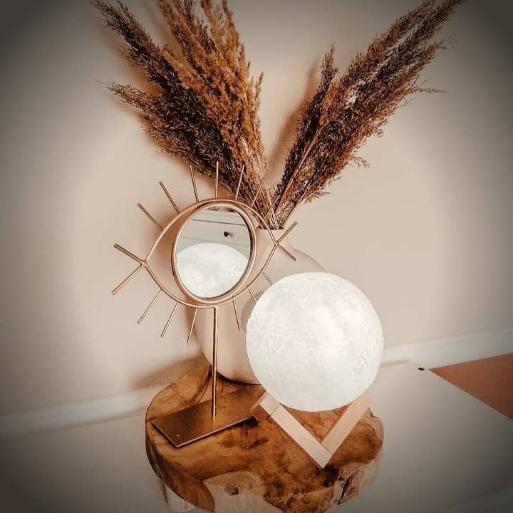 BRECK + FOX - Wholesale Accent/Desk Lamp - Moon Lamp3