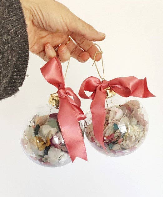 CAPELLINA - Wholesale Ornament - MAXI BALLS OF PRESERVED HYDRANGEA