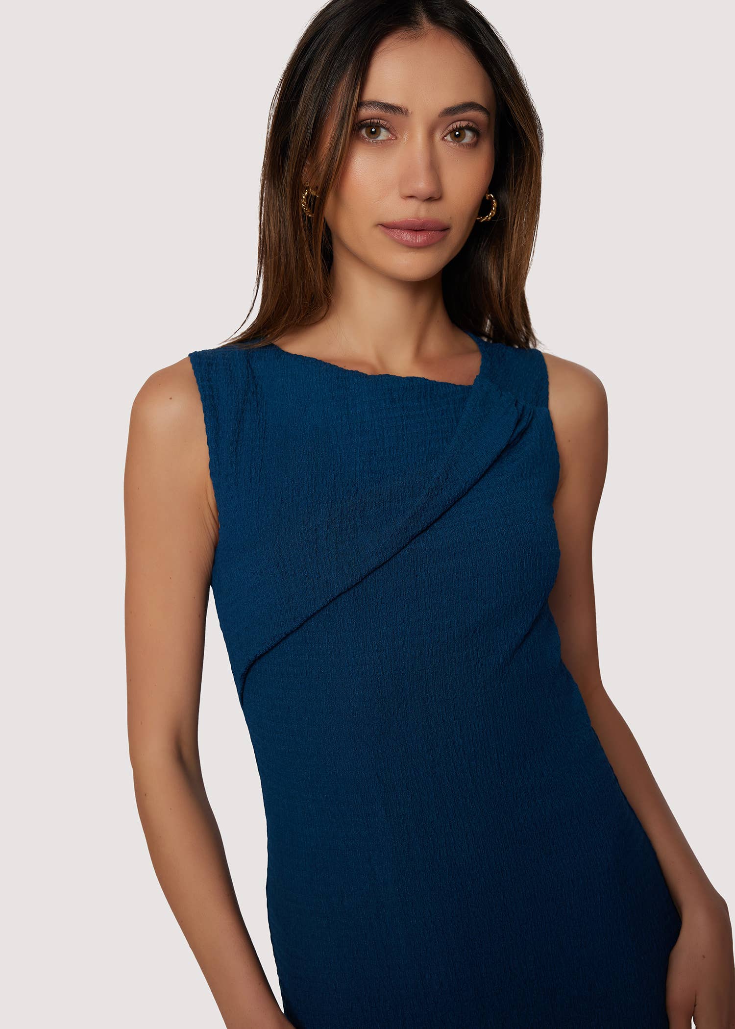 Teal Eden’S Serenade Maxi Dress - Fall Solid Knit Sleeveless for wholesale on Faire2