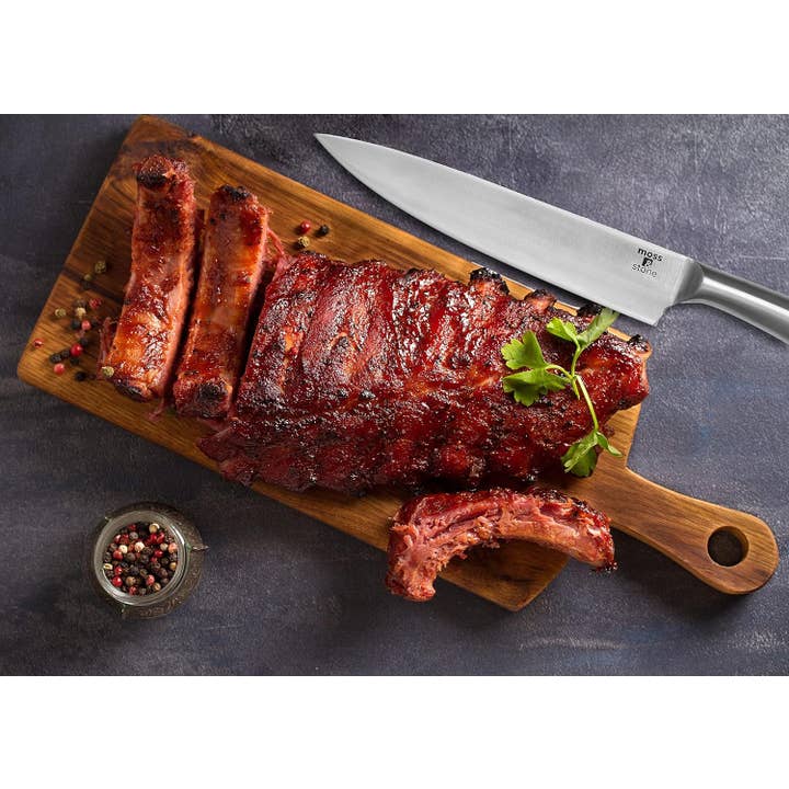 Moss & Stone - Wholesale Knife Set - Professional Kitchen Knife Chef Set, 6 Pcs Small Knife Set With Block, Premium Kitchen Knife Set Stainless Steel, Scratch Resistant & Rust Proof, Knife Block With Sharp Cooking Knives7