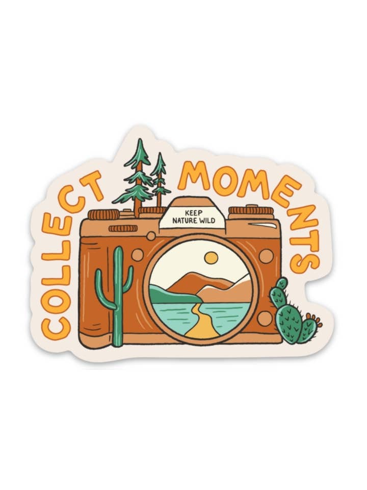 Collect Moments | Sticker for wholesale by Keep Nature Wild