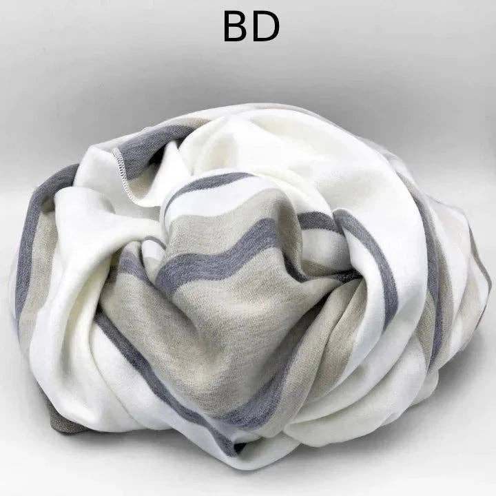 Choice Alpaca Products – wholesale Filtar – Alpacka Bed Filt - Randig99