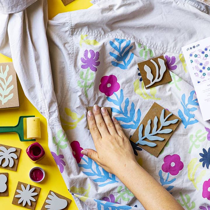 Fábrica de texturas - Vente Tampon encreur/décoratif - Ensemble de timbres *Printemps1