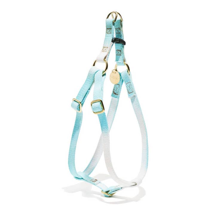 Robins Egg Cotton Cat & Dog Harness for wholesale by Found My Animal