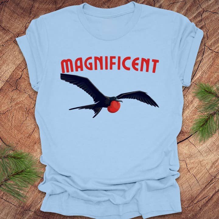 Magnifik fregattfågel T-shirt för wholesale av Wandering Owl Adventure Co.