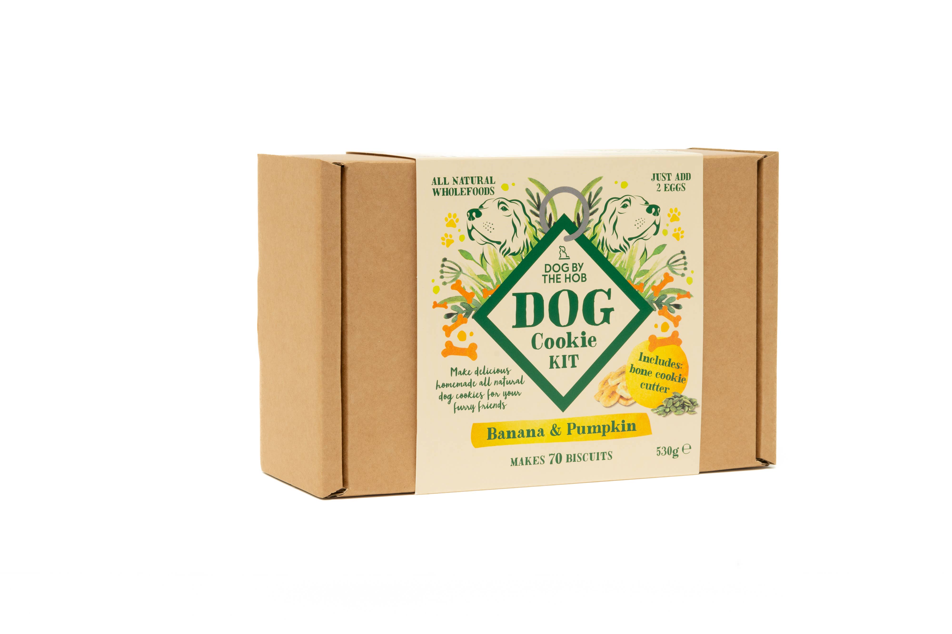 Dog By The Hob – wholesale Pet treats – Dog – Banana & Pumpkin Dog Cookie Making Kit (Dog By The Hob)3