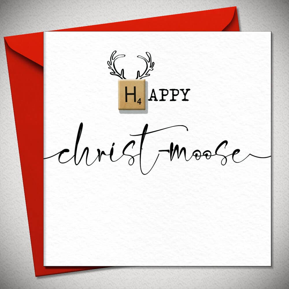 Bexy Boo Ltd – wholesale Christmas card – HAPPY CHRIST-MOOSE_0