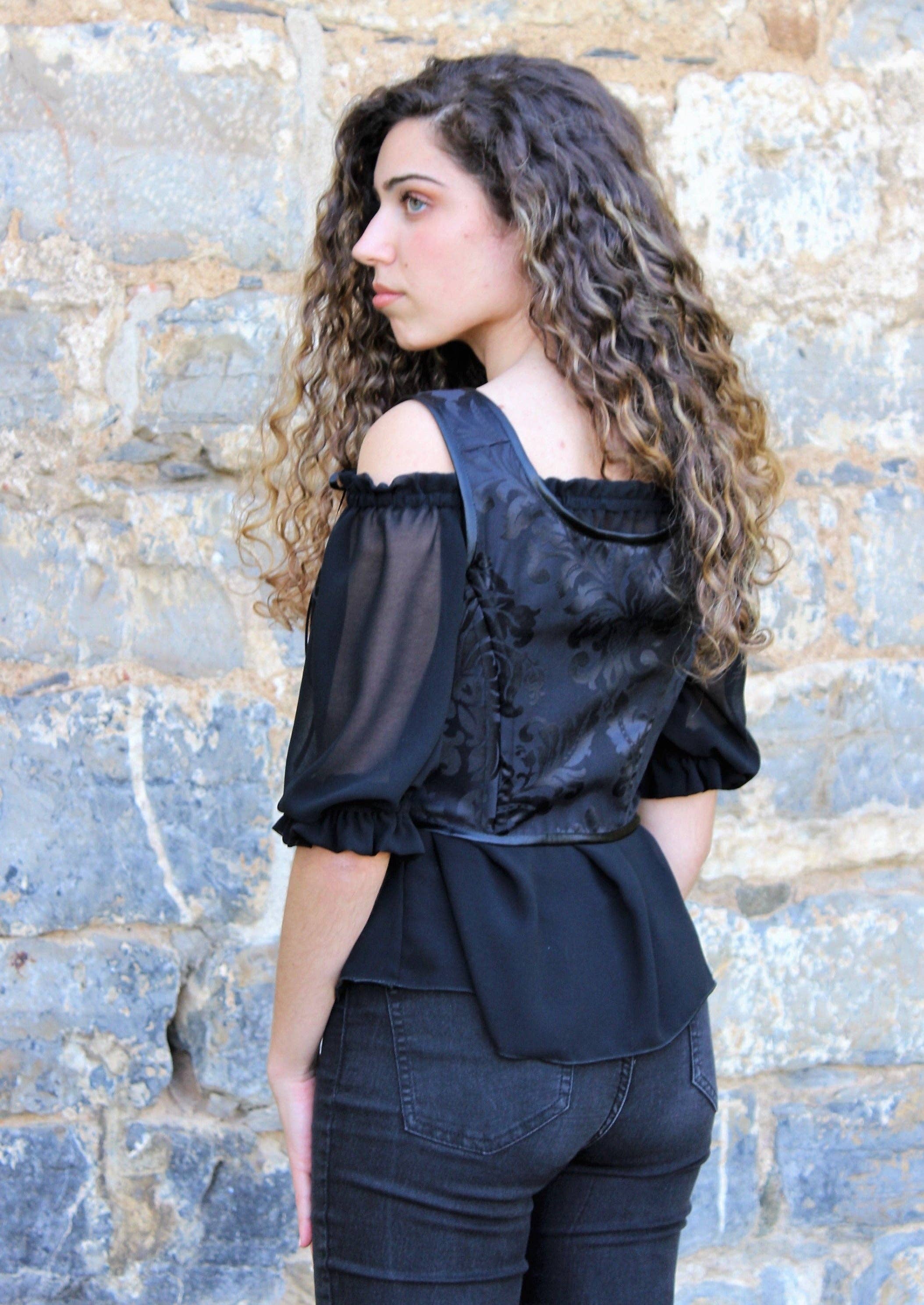 Haizea Arranz - Vente Corset – femme - Corset Renaissance à baleines pour corsage7