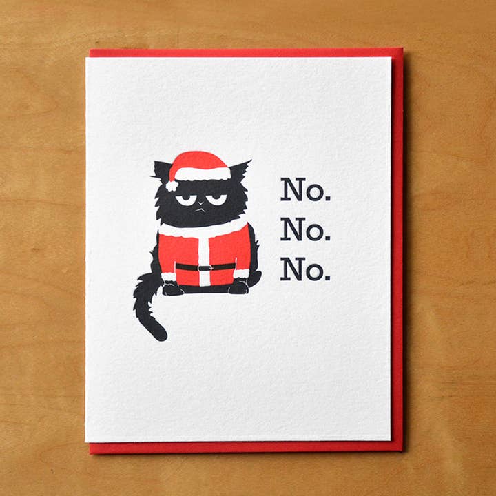 No No No Santa Cat - Boxed Set for wholesale by McBitterson's
