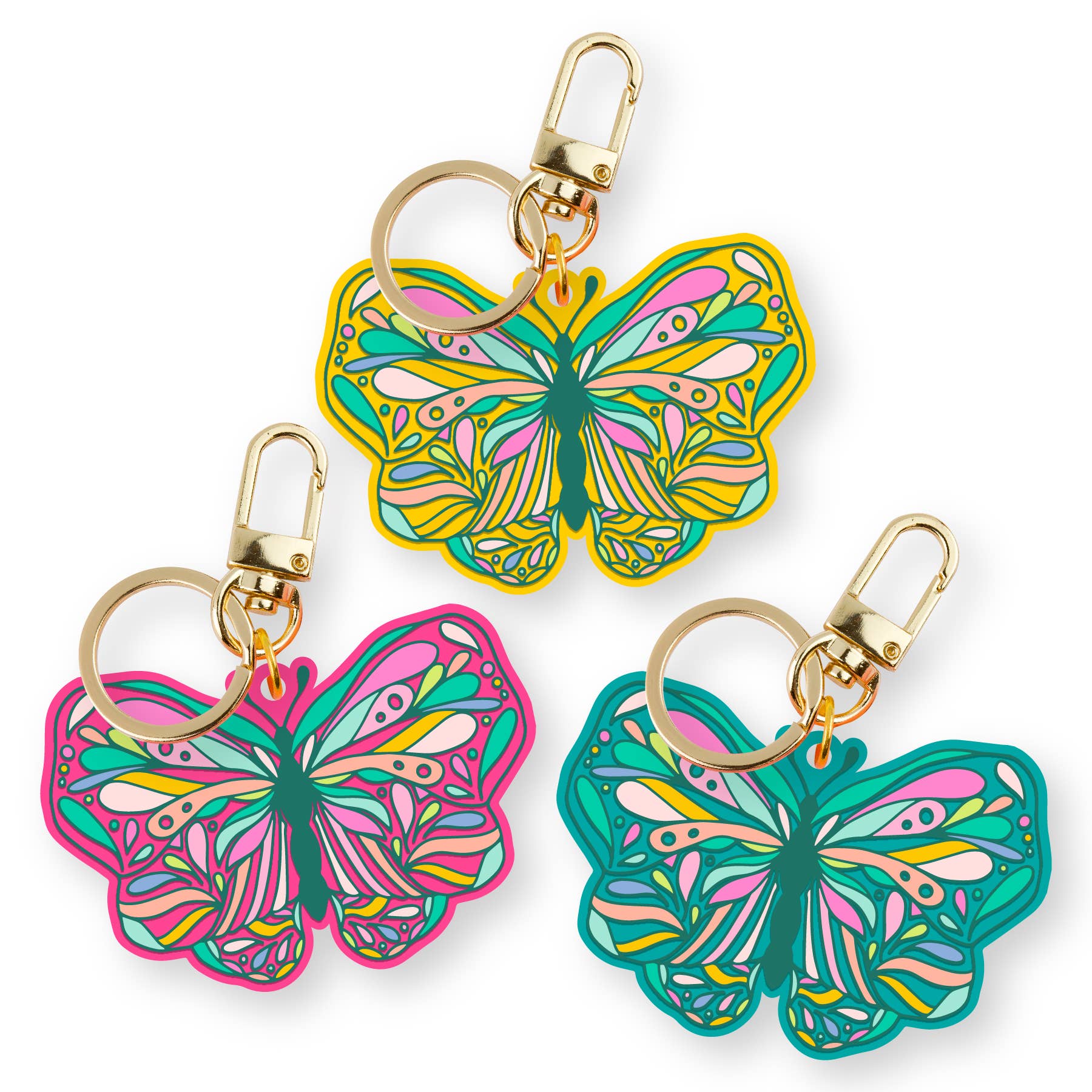 Cleary Lane – Porta-chaves - Mulher por atacado – Chaveiro borboleta2