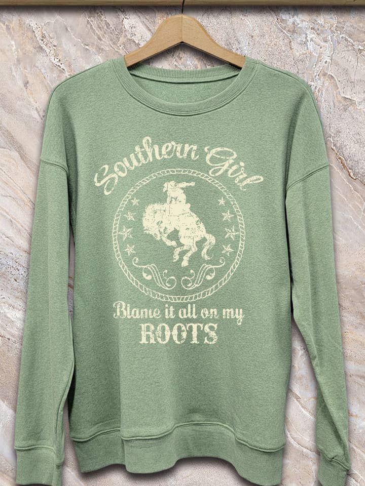 Sweat-shirt SPT-SS-121-C1_Southern pour fille pour la vente par SP Tops, Inc.