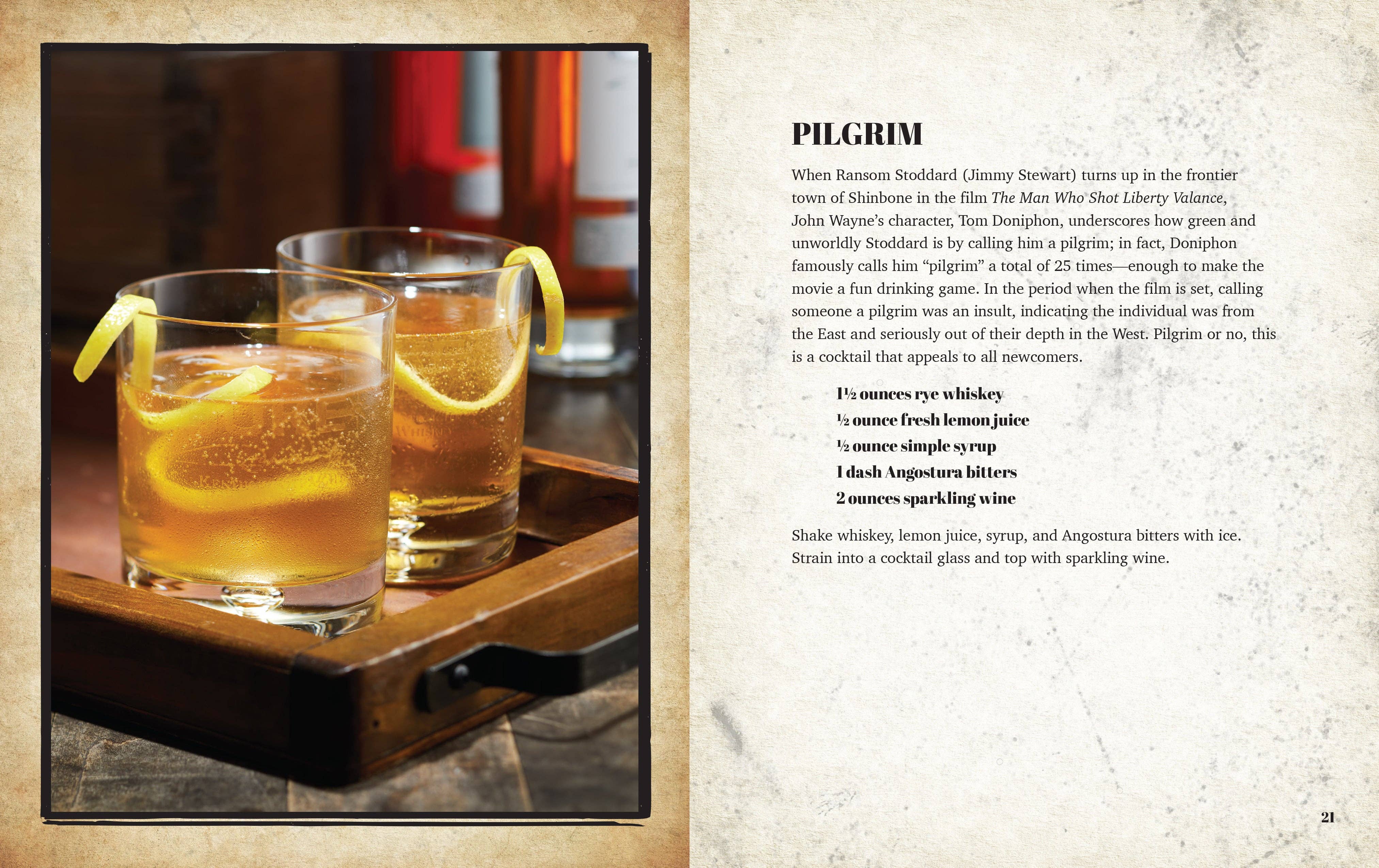 Insight Editions - #1 Pop Culture Publisher - Wholesale Mixology & Beverage Book - John Wayne: The Official Cocktail Book Gift Set3