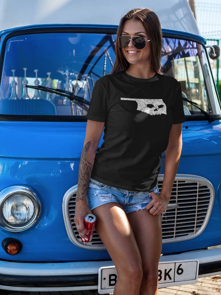 Oklahoma Skull State for wholesale by United Skulls America