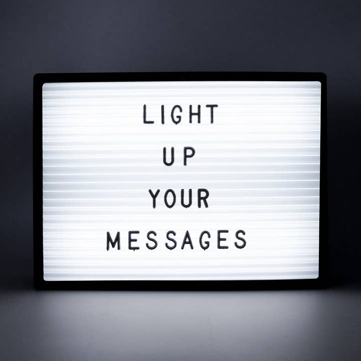 Light up Letter board for wholesale by Locomocean Ltd