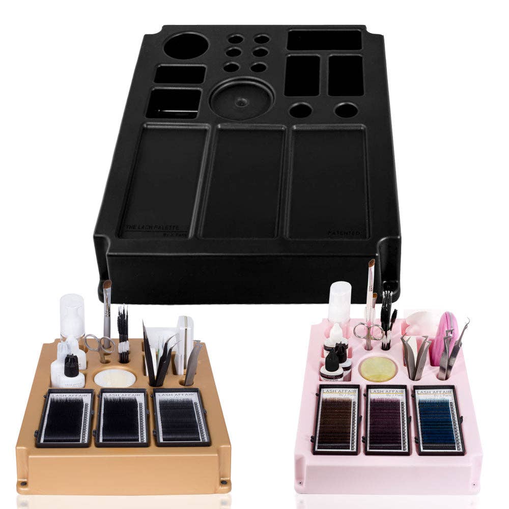 Lash Affair - Wholesale Makeup Storage Box - The Lash Palette™️| Eyelash Extension Supplies Organizer2