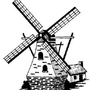 Vindmølle - Cling Mount for engroshandel hos Emerald Creek Craft Supplies