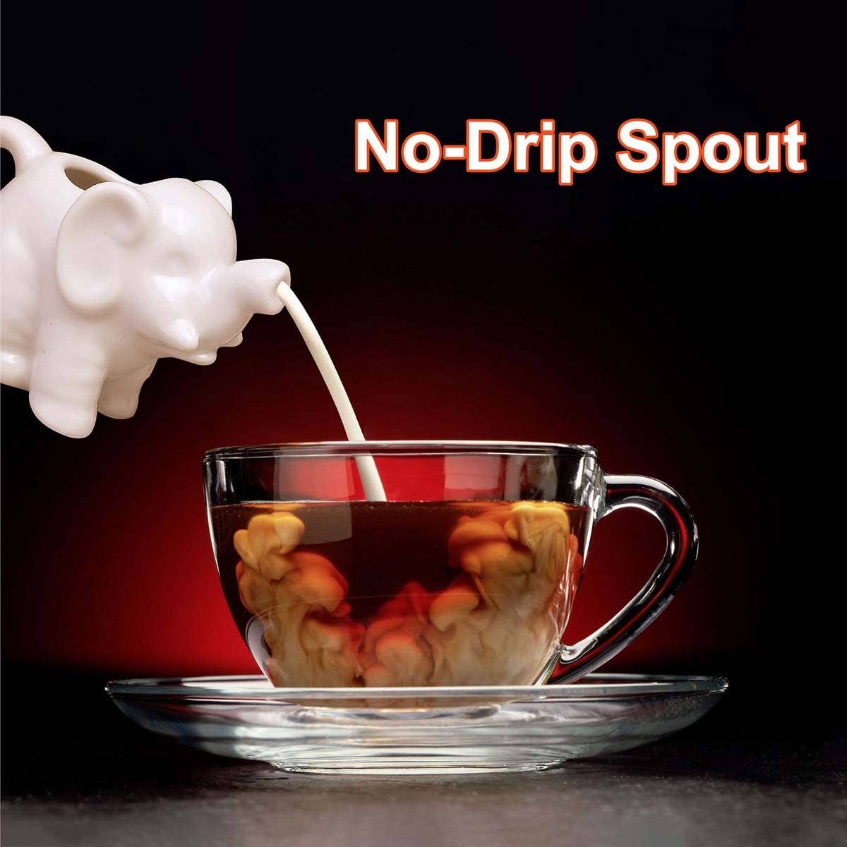 HIC - Harold Import Co. - Wholesale Kitchen Tool/Gadget - HIC Kitchen Elephant Creamer, 2oz6