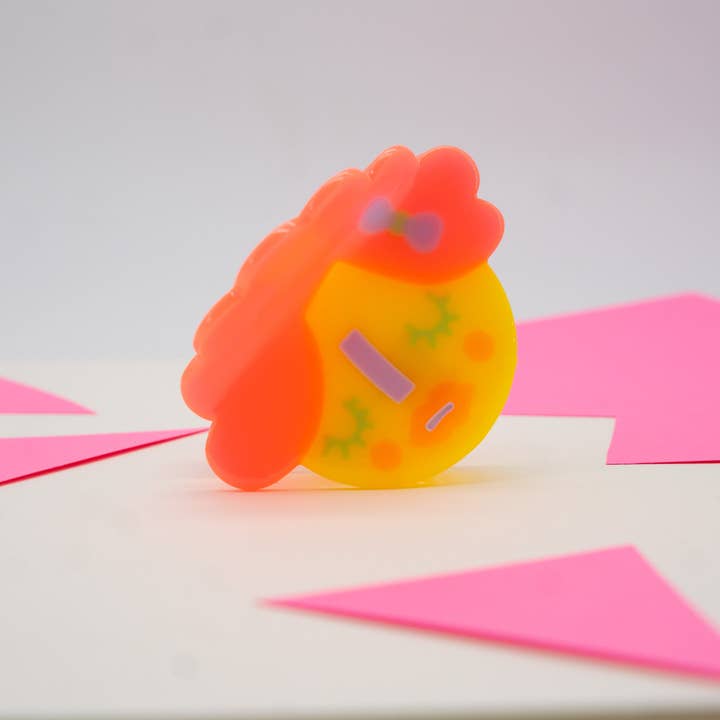 Khromophilia - Wholesale Hair Clip - Women's - Naughty Girl In Pink Holder4