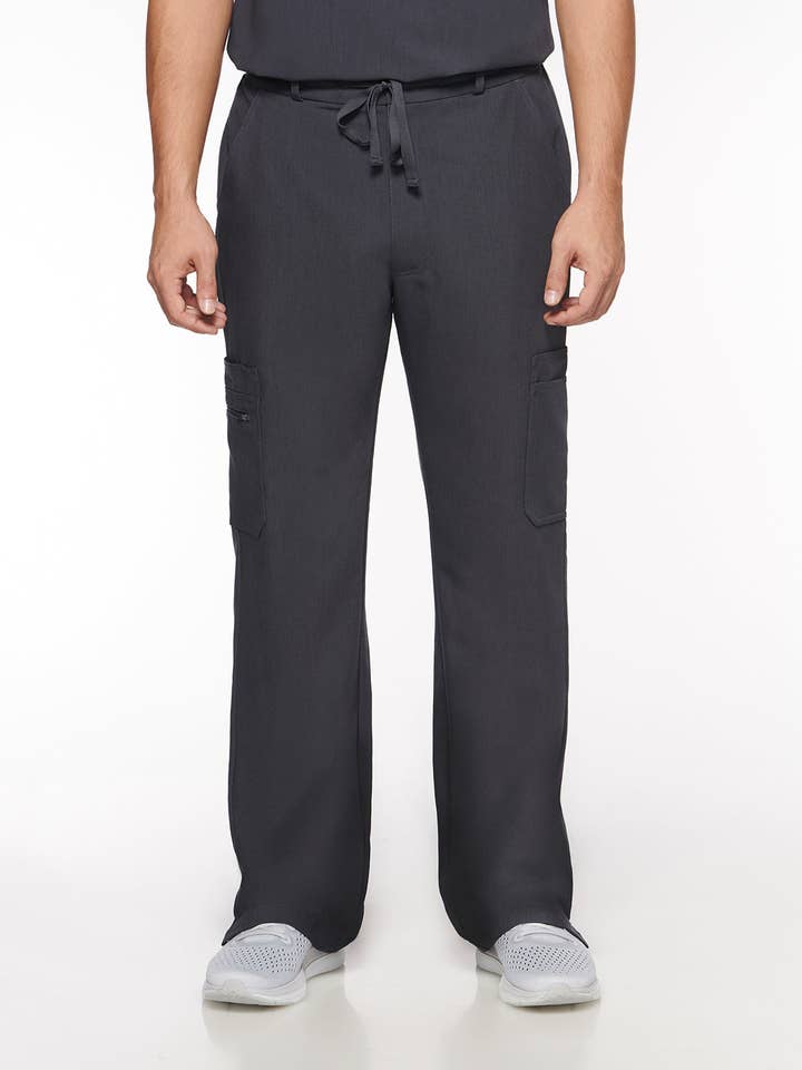 Aura Naturale - Wholesale Healthcare Uniform - Men's - Java Men French-Fly Scrubs Pant with 9 Pockets (96001)