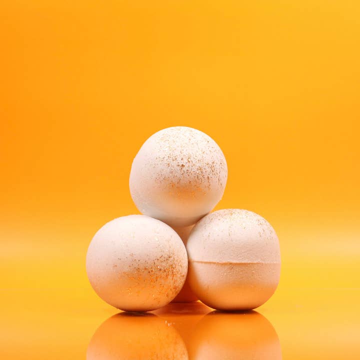 Gold Digger Bath Bomb for wholesale by Story Bath Bombs