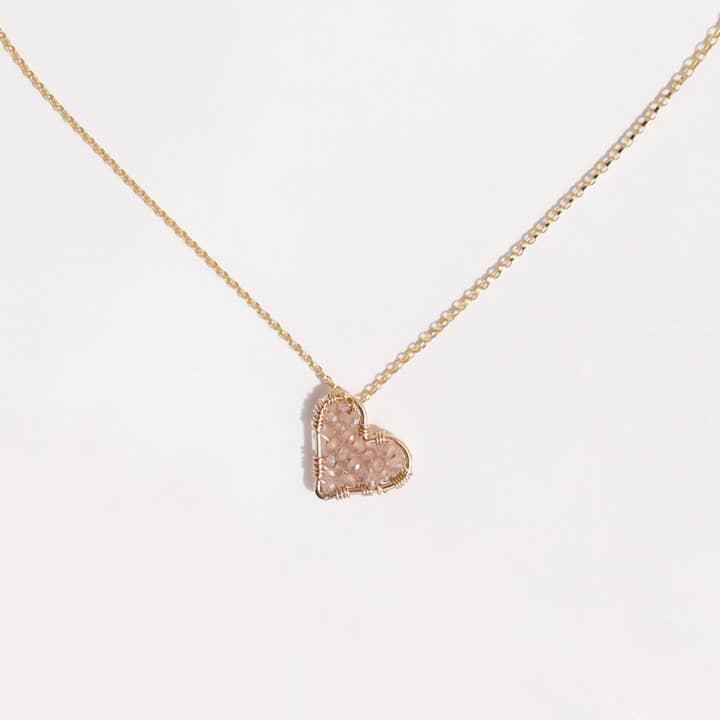 Mini Love Drop Necklace for wholesale by Collective Hearts