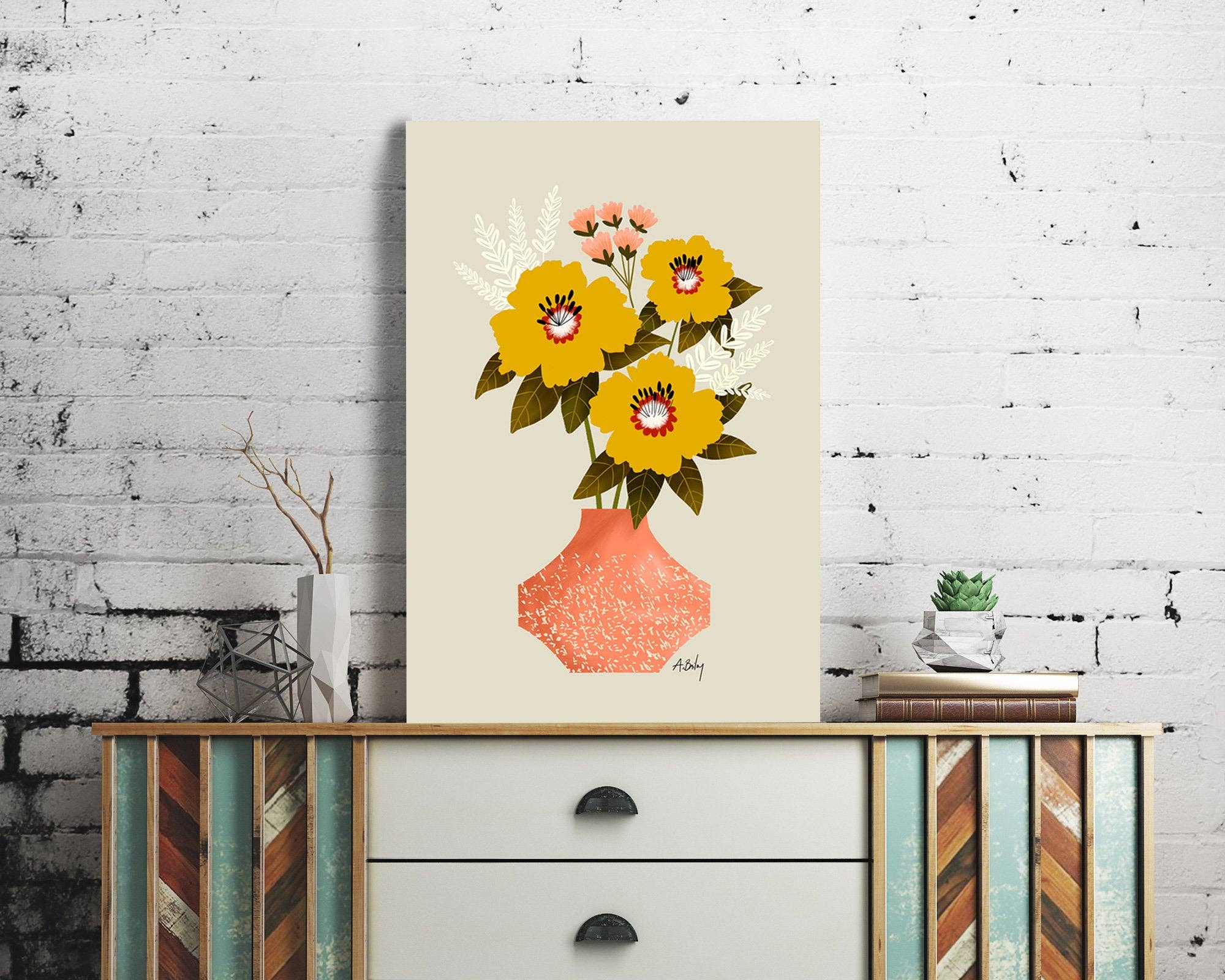 Annie Bailey Art - Venta al por mayor Ilustración - True Colors - impresión de ilustración floral4
