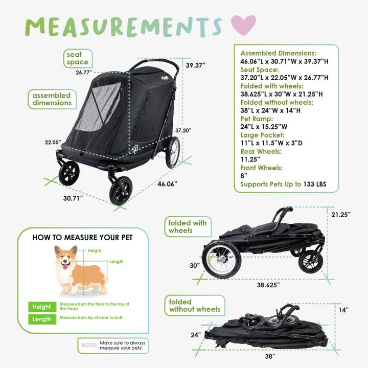 Only An Ocean Europe - Wholesale Pet Carrier - Cat/Dog - Petique Apollo Elite Pet Stroller1
