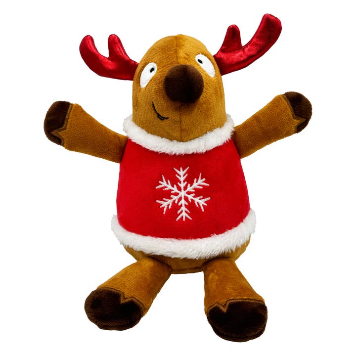 Huxley & Kent - Wholesale Pet Plush Toy - Dog - Rocky Reindeer Dog Toy