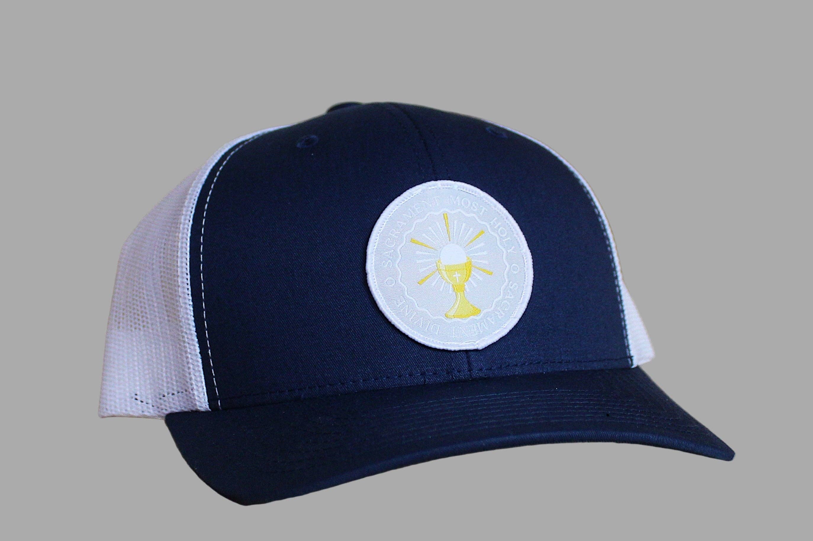 Humble Threads - Wholesale Trucker Hat - Unisex - O Sacrament Most Holy0