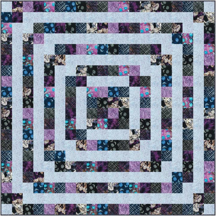 Needle in a Hayes Stack - Wholesale Quilt - One More Round2