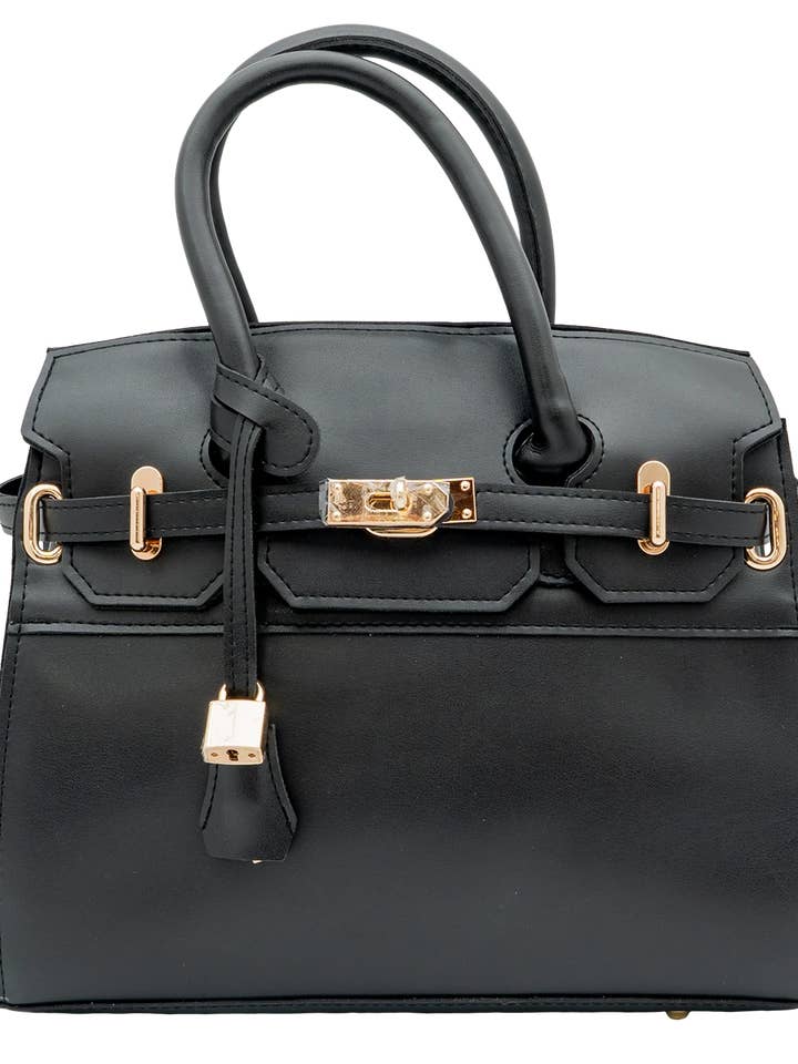 Handcrafted Vegan Leather Satchel Anastasia for wholesale by Kondra Industries, LLC