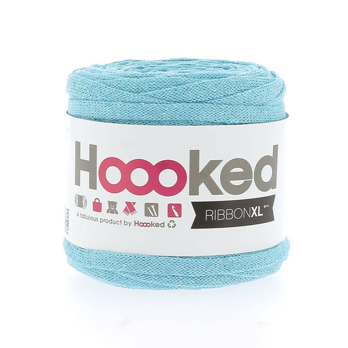 Hoooked Yarns - Vendita all'ingrosso Lana - Filo di tessuto riciclato Ribbon XL 125 g53