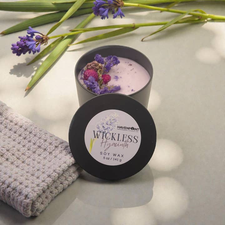 Hyacinth – Wickless Candle for wholesale by Havenpoint Candle Company