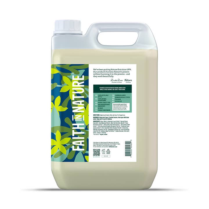 Seaweed & Citrus Hand Wash - 5L for wholesale by Faith in Nature