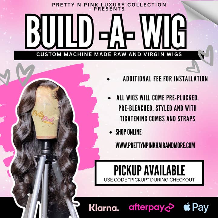 Build a Wig for wholesale by Breathe Easy Infusion LLC