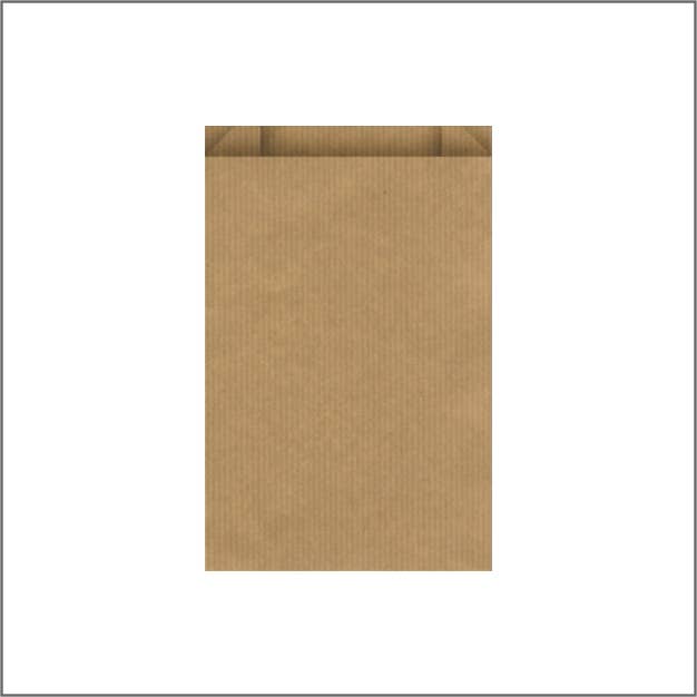 Mini Art Products - Wholesale Gift Bag - Fourmeubel-, Flat Kraft Bag - Brown 7 X 13 Cm - 1000 Pieces