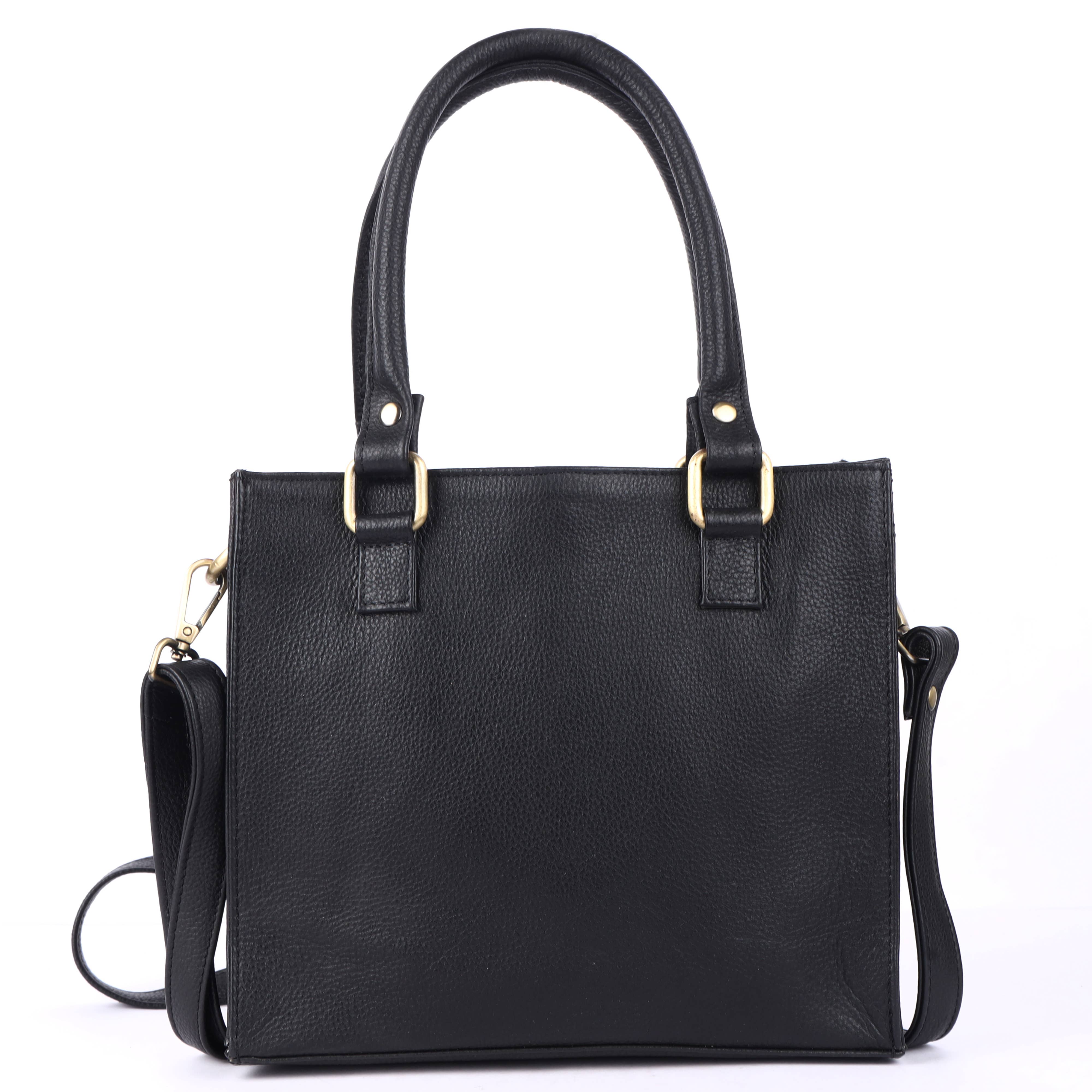 Alta Quero - Wholesale Crossbody Bag - Women's - Genuine Leather Crossbody Purse – Black - Retailer Favorite7