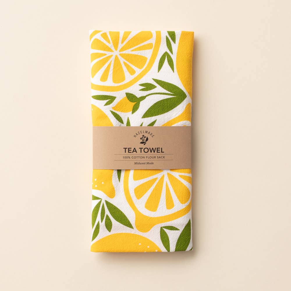 HAZELMADE® Tea Towels + Gifts - Vendita all'ingrosso Strofinacci - Strofinaccio al Limone | Decorazione da Cucina2