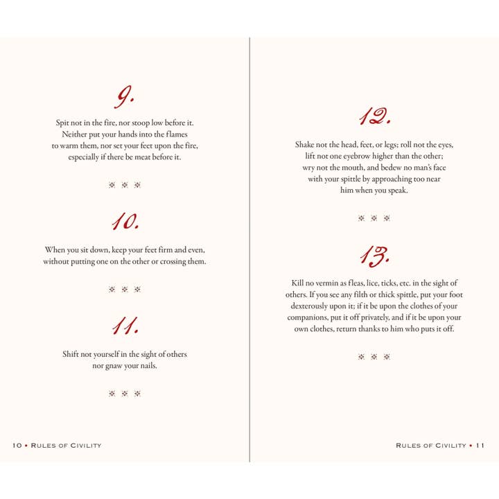 Peter Pauper Press - Wholesale Self-Help & Personal Development Book - George Washington's Rules of Civility and Decent Behavior in Company and Conversation5