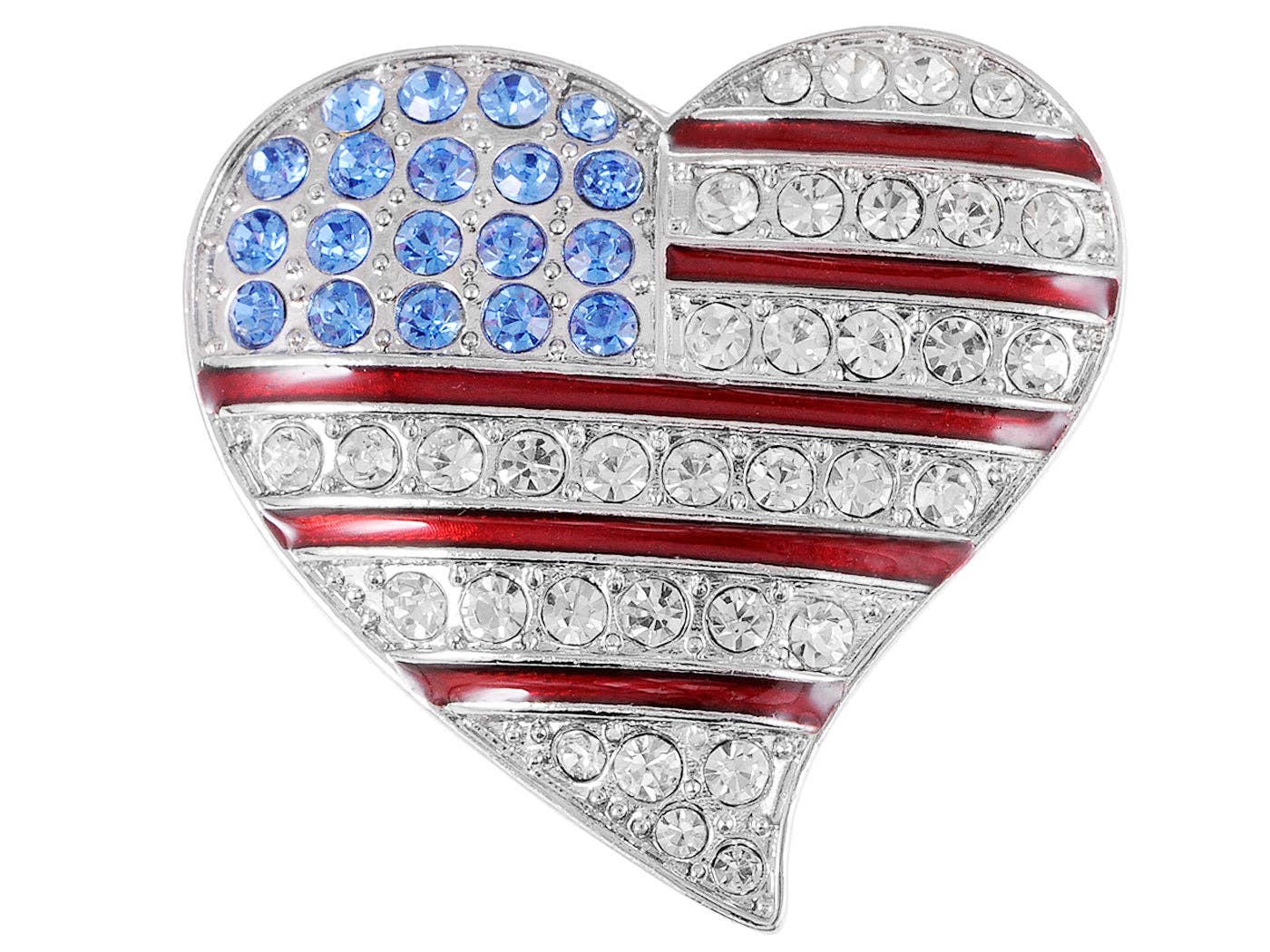 AK Brand – Großhandel Broschen – Brosche mit amerikanischer Flagge der USA, 4. Juli48