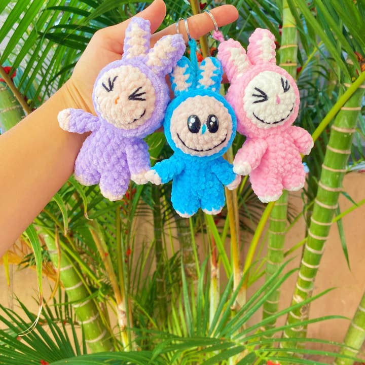 TOMOPOD LLC - Wholesale Christmas decoration - Crochet Funny Labubu, Amigurumi Bunny Doll, Cute Doll Gift6
