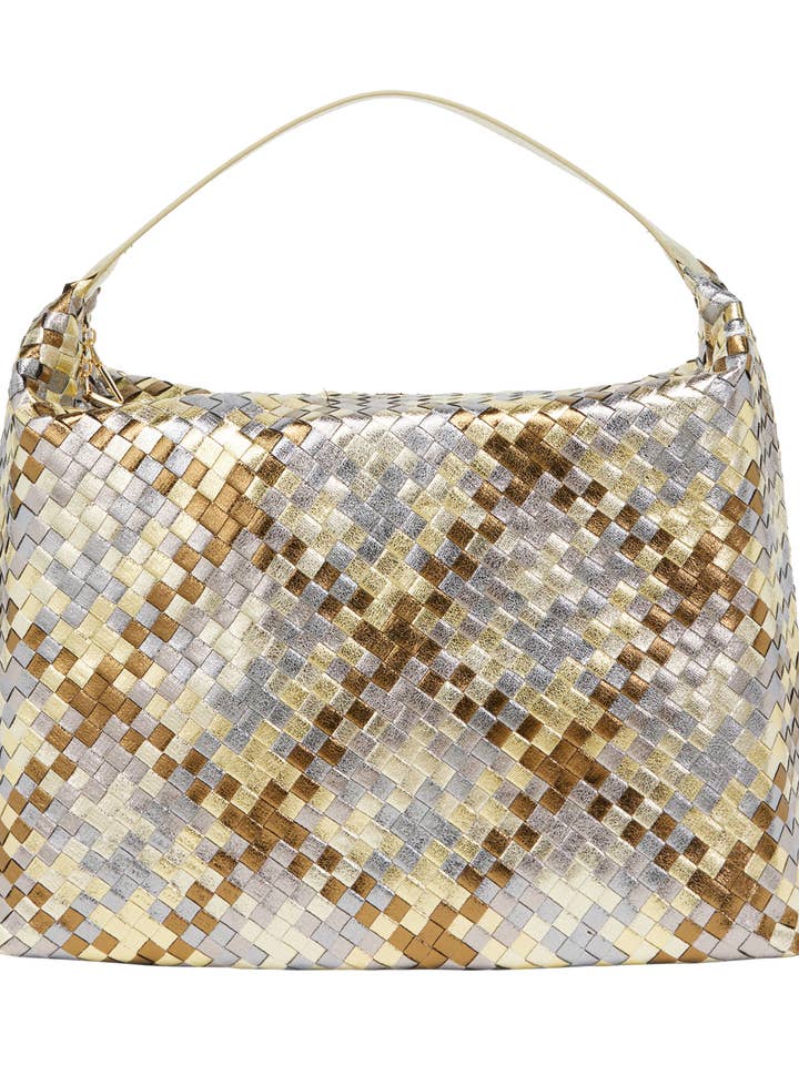 LYNNEA Hobo Faux Leather Zip-Up Väska Dam (87041238-LY02) för wholesale av DreiMaster